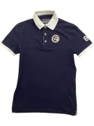 NAPAPIJRI POLO SHIRT VINTAGE EXPEDITION LOGO NAVY MALE S