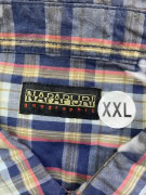 Napapijri Πουκάμισο Καρό Casual Logo Πολύχρωμο (Μπλε) Ανδρικό XXL