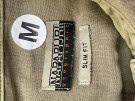 NAPAPIJRI SHIRT MINIMAL KHAKI MEN PRE OWNED M/L