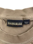 NAPAPIJRI T-SHIRT VINTAGE CON LOGO MARRONE DA UOMO S/M