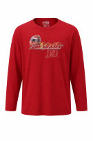 CHASE AUTHENTICS T SHIRT GRAPHIC RED ΑΝΤΡΙΚΟ PRE OWNED 2XL