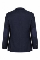 90S VINTAGE NAVY BLAZER PLAID MEN PRE OWNED L