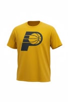 NBA Indiana Pacers T-Shirt Big Logo Κίτρινο UNISEX XL