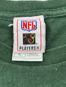 NFL PLAYERS INC T SHIRT GRAPHIC GREEN MENS PRE OWNED XL