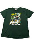 NFL PLAYERS INC T SHIRT GRAPHIC GREEN MENS PRE OWNED XL