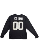 NFL PRO LINE MAGLIA A MANICHE LUNGHE PITTSBURGH STEELERS LOGO NERA UNISEX S usata