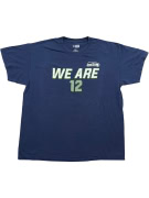 NFL T-Shirt Big Logo Blu UNISEX L