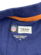NFL TEAM APPAREL Denver Broncos Μακρυμάνικη Μπλούζα Spellout Logo Μπλε UNISEX XL