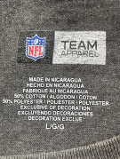 NFL TEAM APPAREL GRAPHIC TEE CHARCOAL ΑΝΤΡΙΚΟ PRE OWNED L