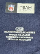 NFL TEAM APPAREL GRAPHIC TEE NAVY ΑΝΤΡΙΚΟ PRE OWNED L