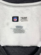 NFL Team Apparel Raiders Μπλούζα 3/4 Μανίκι Logo Γκρι Γυναικεία XL