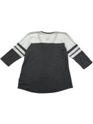 NFL Team Apparel Raiders Μπλούζα 3/4 Μανίκι Logo Γκρι Γυναικεία XL
