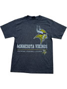 NFL TEAM APPAREL T SHIRT GRAPHIC ΓΚΡΙ ΑΝΤΡΙΚΟ PRE OWNED S