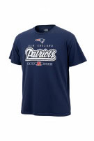 NFL TEAM APPAREL T SHIRT SPORTSWEAR GRAPHIC NAVY ΑΝΤΡΙΚΟ PRE OWNED L
