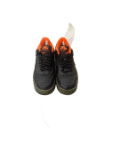 NIKE AIR FORCE 1 SHADOW SNEAKERS STREETWEAR BLACK ORANGE OLIVE WOMENS PRE OWNED EU 37.5