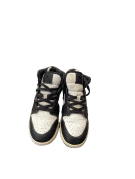 NIKE AIR JORDAN HIGH TOP SNEAKERS STREETWEAR ΜΑΥΡΟ ΛΕΥΚΟ UNISEX PRE OWNED EU 40