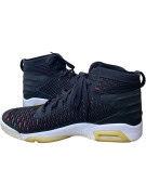 Nike Air Jordan Πλεκτά Sneakers Mid Μαύρα Unisex EU 44