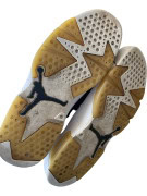 Nike Air Jordan Πλεκτά Sneakers Mid Μαύρα Unisex EU 44