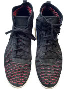 Nike Air Jordan Πλεκτά Sneakers Mid Μαύρα Unisex EU 44