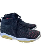 Nike Air Jordan Πλεκτά Sneakers Mid Μαύρα Unisex EU 44