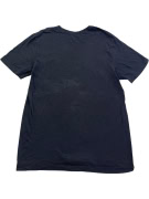 Nike Ανδρικό T-Shirt Μαύρο με Μεγάλο Swoosh Logo