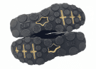 NIKE ATHLETIC SHOES ATHLETIC BLACK MEN PRE OWNED EU 45
