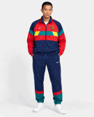 1990S NIKE CAMEROON ΣΕΤ ΦΟΡΜΑΣ RETRO SPORTSWEAR NAVY ΚΟΚΚΙΝΟ ΑΝΤΡΙΚΟ PRE OWNED L
