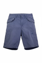 NIKE CARGO SHORTS EMBROIDERED LOGO BLUE UNISEX S