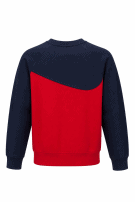 NIKE CREWNECK STREETWEAR ΜΠΛΕ ΚΟΚΚΙΝΟ ΑΝΤΡΙΚΟ PRE OWNED M