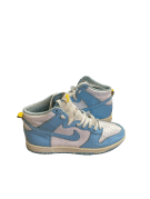NIKE DUNK HIGH SNEAKERS CLASSIC STREETWEAR ΛΕΥΚΟ ΓΑΛΑΖΙΟ ΑΝΤΡΙΚΟ PRE OWNED EU 42