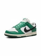 NIKE DUNK LOW SNEAKERS STREETWEAR ΠΡΑΣΙΝΟ ΛΕΥΚΟ ΜΑΥΡΟ UNISEX PRE OWNED EU 42