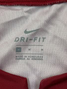 NIKE BASKETBALL JERSEY BIG GRAPHIC RED WOMEN PRE OWNED M