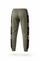 NIKE TRACK JOGGERS STREETWEAR OLIVE MEN PRE OWNED L