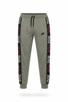 NIKE TRACK JOGGERS STREETWEAR OLIVE MEN PRE OWNED L