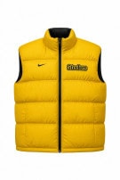 1990S NIKE GILET PUFFER ATHLETIC NERO UOMO PRE OWNED M