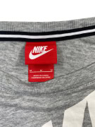 Nike Γκρι Μακρυμάνικο T-Shirt με Logo Γυναικείο M