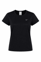 2000s NIKE T SHIRT MINIMAL NERO DONNA PRE OWNED S