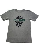NIKE GRAPHIC TEE ATHLETIC GREY MENS PRE OWNED S