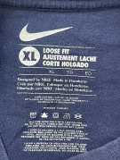 NIKE GRAPHIC TEE ATHLETIC NAVY UOMO PRE OWNED XL