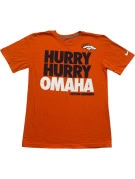 NIKE GRAPHIC TEE ATHLETIC ORANGE MENS PRE OWNED S