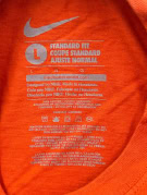 NIKE GRAPHIC TEE ATHLETIC ORANGE ΑΝΤΡΙΚΟ PRE OWNED L