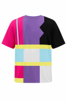 NIKE T SHIRT GRAPHIC MODERNO MULTICOLOR DONNA PRE OWNED L