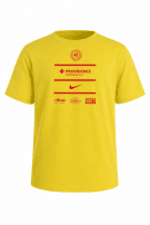 NIKE GRAPHIC TEE RACE OFFICIAL YELLOW ΑΝΤΡΙΚΟ PRE OWNED M
