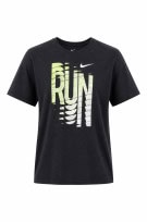 NIKE GRAPHIC TEE RUNNING BLACK MEN PRE OWNED XL
