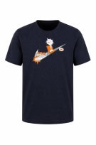 NIKE GRAPHIC TEE STREETWEAR NAVY ΑΝΤΡΙΚΟ PRE OWNED L