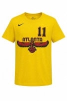 NIKE GRAPHIC TEE STREETWEAR YELLOW MEN PRE OWNED S