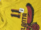 NIKE GRAPHIC TEE STREETWEAR YELLOW MEN PRE OWNED S