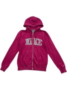 Nike Γυναικείο Hoodie Φούξια με Φερμουάρ Size S