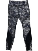 Nike Leggings da Donna Dri-FIT Printed Grigio/Nero Taglia M
