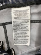 Nike Leggings da Donna Dri-FIT Printed Grigio/Nero Taglia M